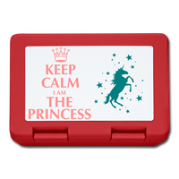 Lunchbox Prinzessin - Rot