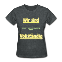 Dmen T-Shirt Vollständig - dark grey heather