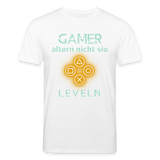 Gamer Shirt 1.0 gelb - white
