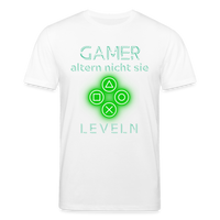 Gamer Shirt 1.0 grün - white