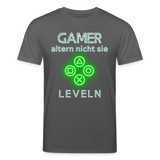 Gamer Shirt 1.0 grün - Anthrazit
