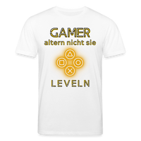 Gamer Shirt 1.0 geld/schwarz - white
