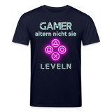 Gamer Shirt 1.0 pink - Navy