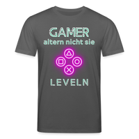 Gamer Shirt 1.0 pink - Anthrazit