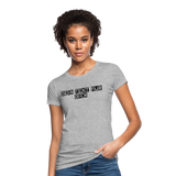 Frauen Bio-T-Shirt - Grau meliert