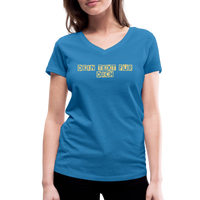 Frauen Bio-T-Shirt - Pfauenblau